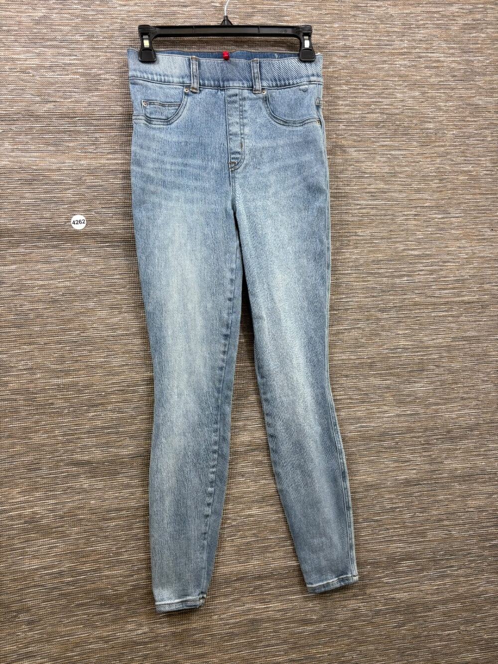 SPANX Light Vintage Wash Skinny Ankle Jeans Womens Size Small 20275R